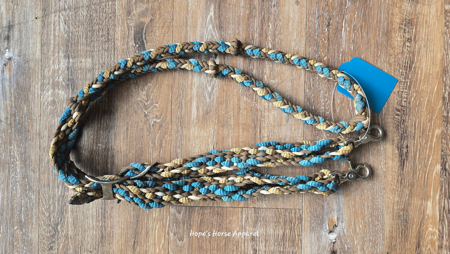Broke Cowgirl Barrel Reins