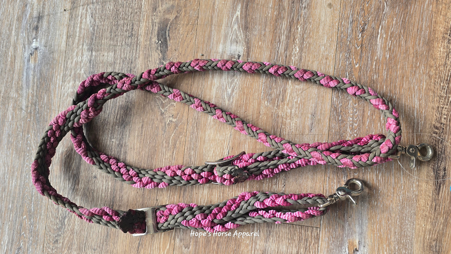Broke Cowgirl Barrel Reins