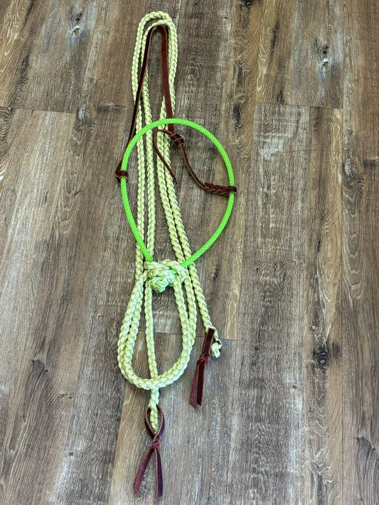 Lime Green Hope's Horse Apparel Custom made loping hack