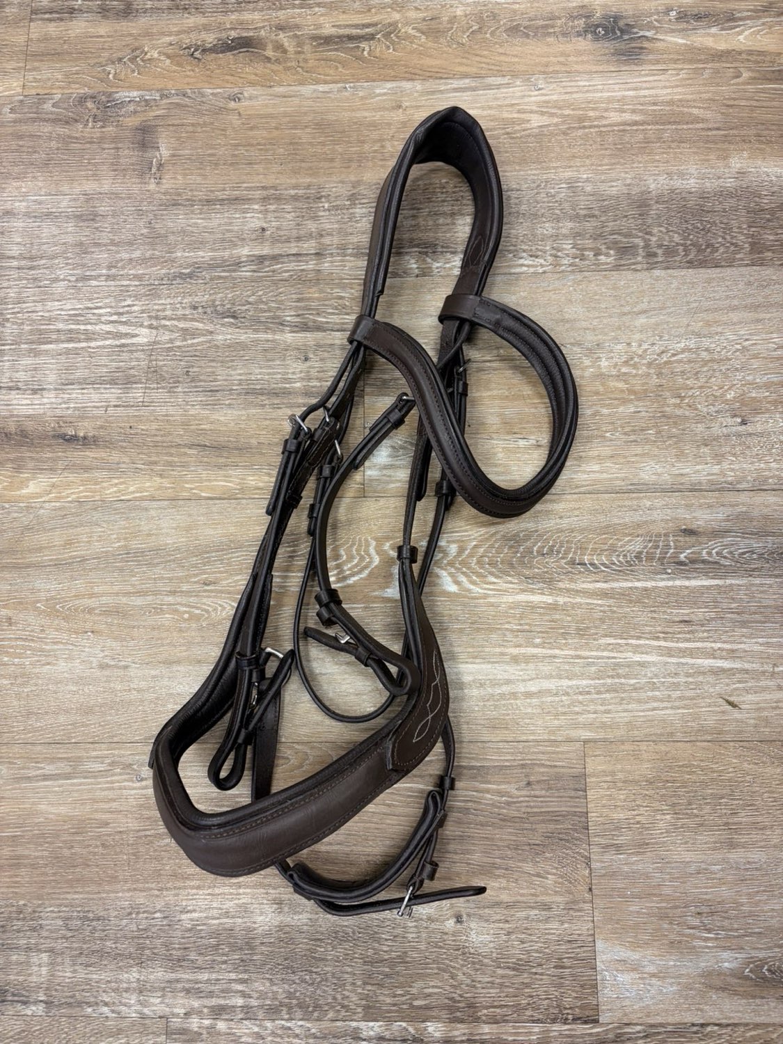Padded anatomical bridle, Cob size