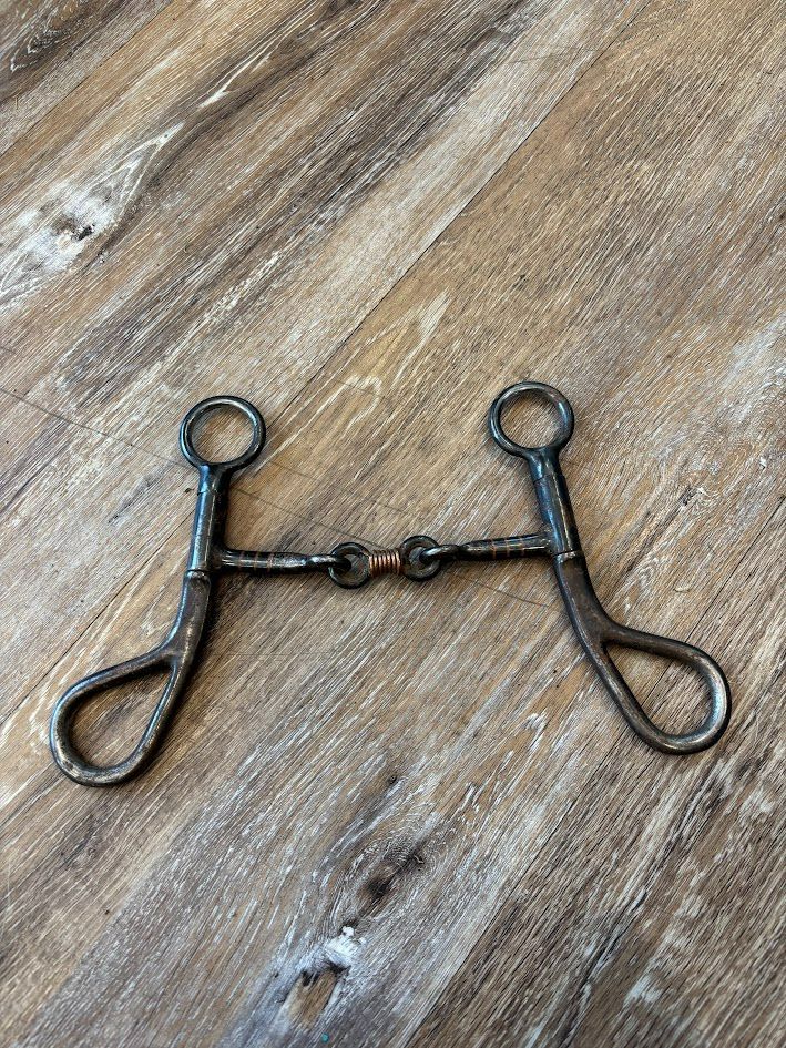dog bone loose jaw colt bit, 4 3/4"