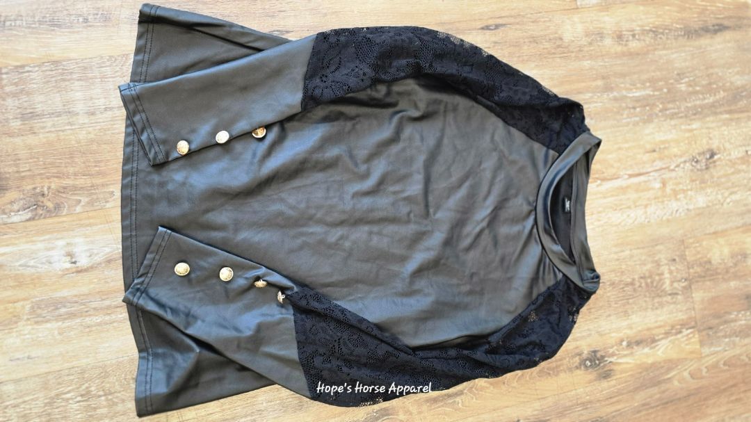 1XL leather top
