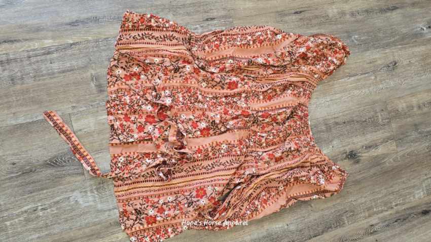 Large floral top
