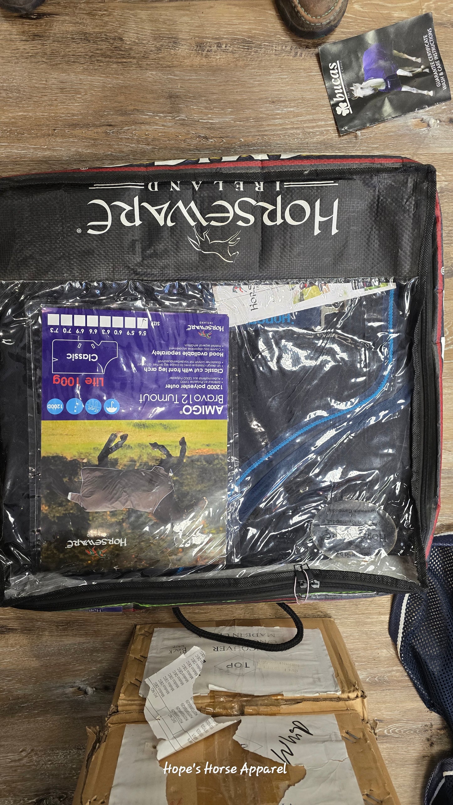 Amigo Bravo 100g Turnout, 66"