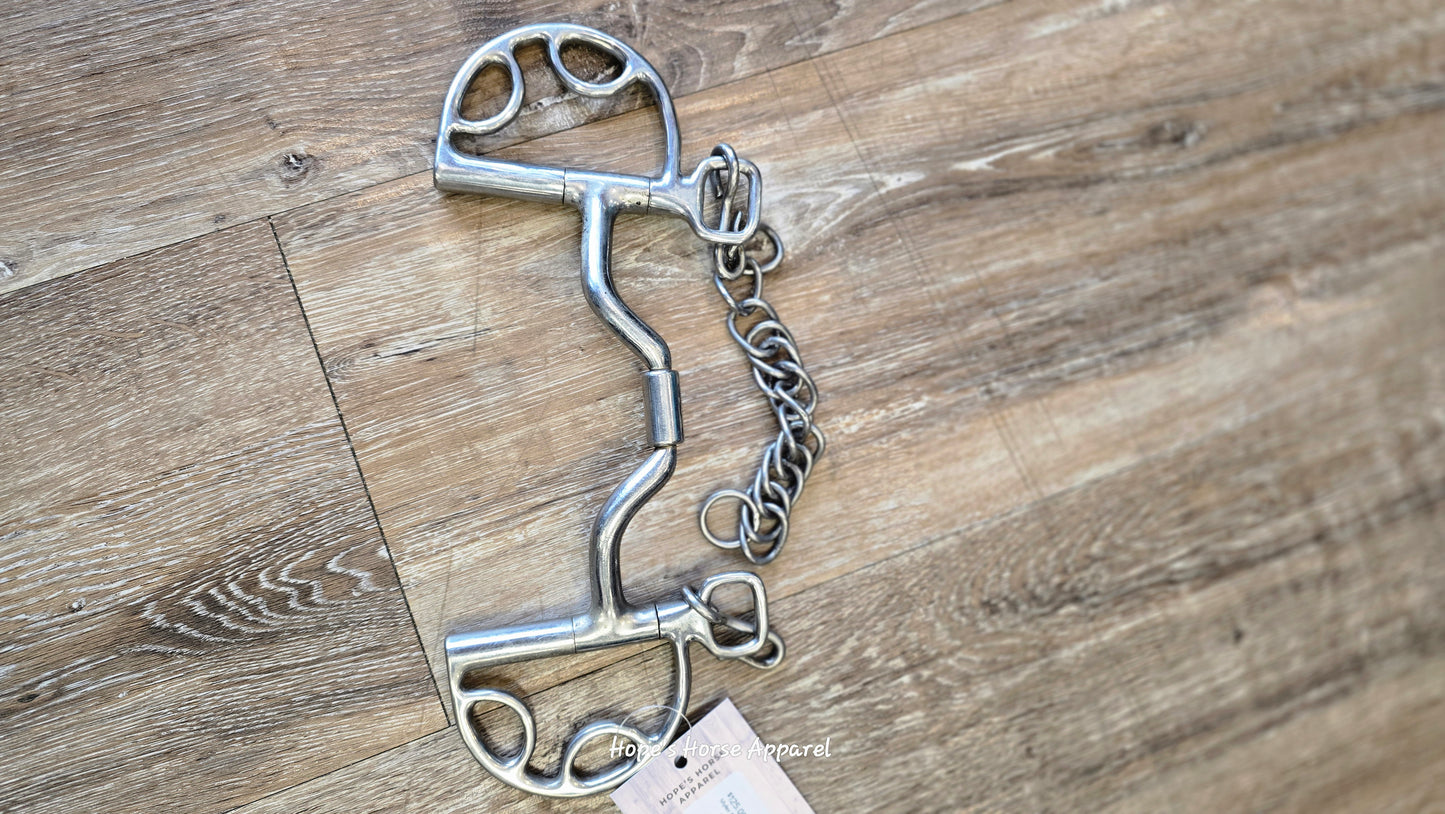 Myler Medium Port Swivel Mouth, 5.25"