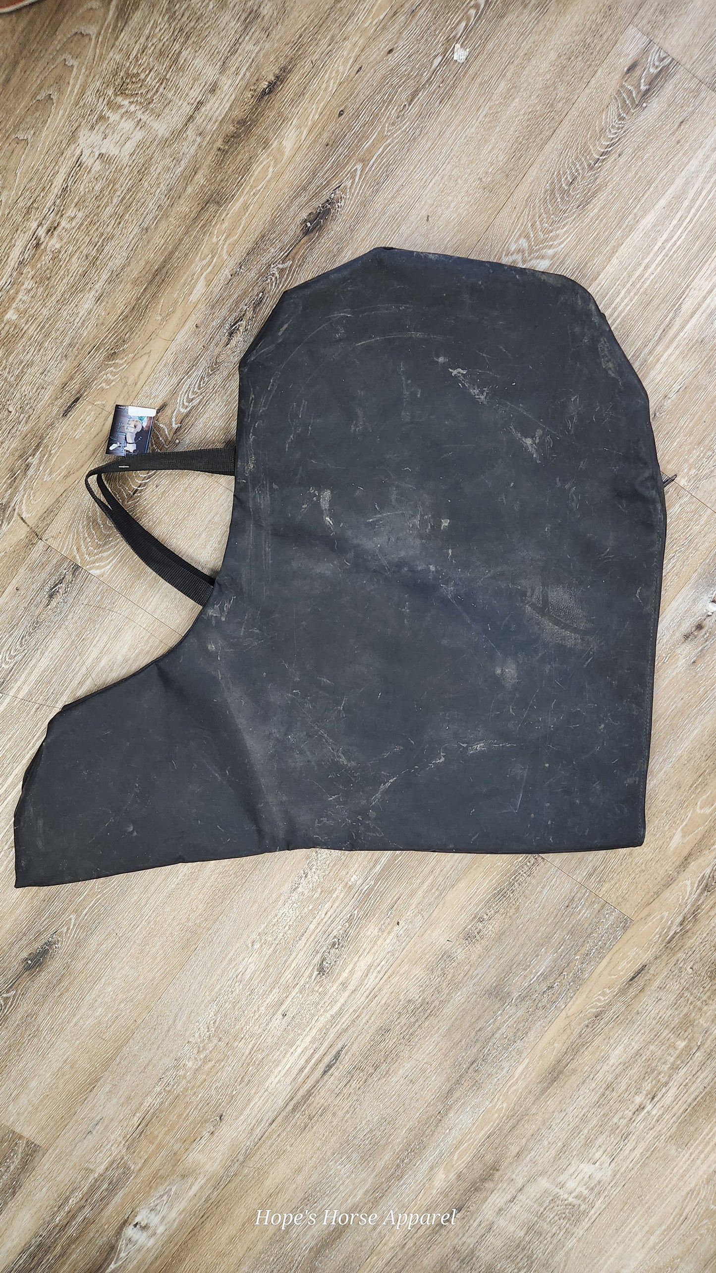 Black English Saddle Bag