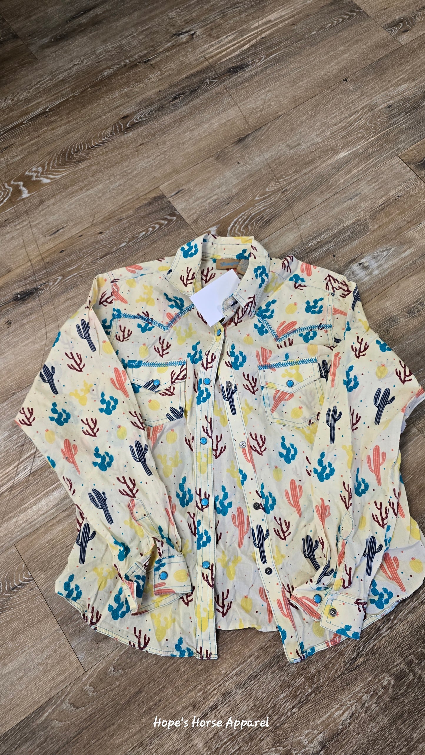 Wrangler Girls Western Shirt, xxl