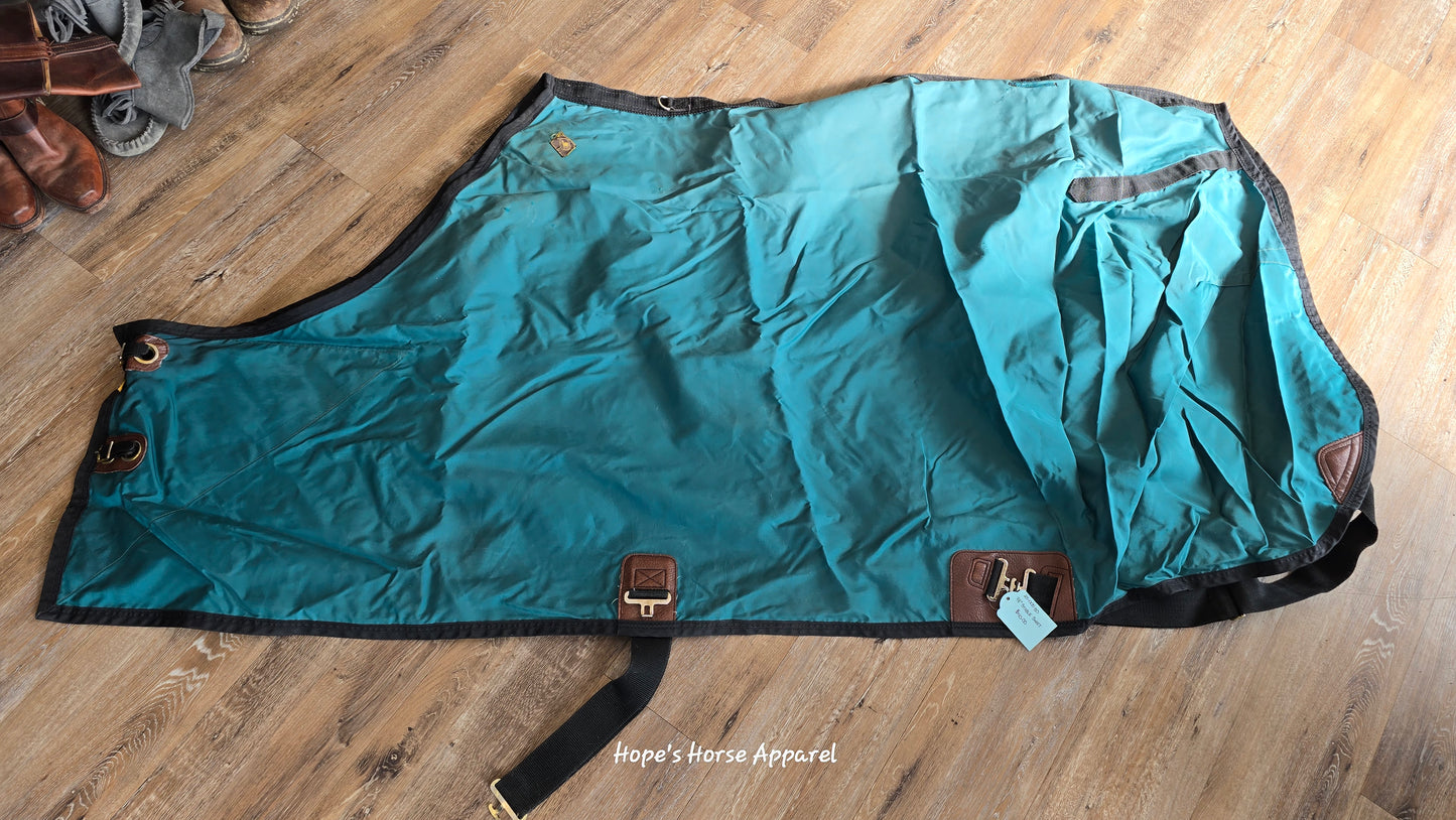 Green Big D Stable Sheet, 78"