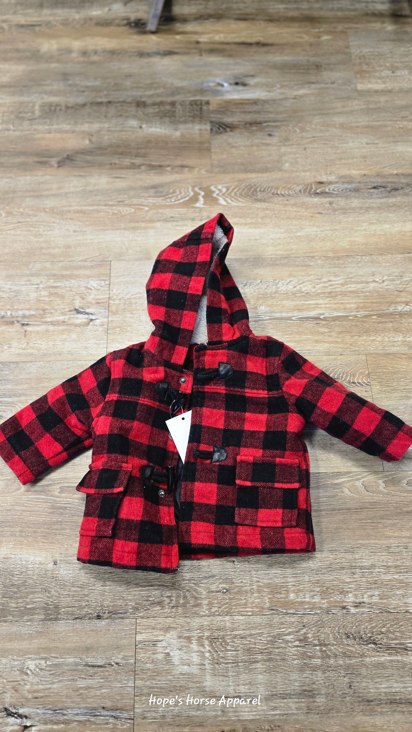 Flannel Jacket, 3-6 mth