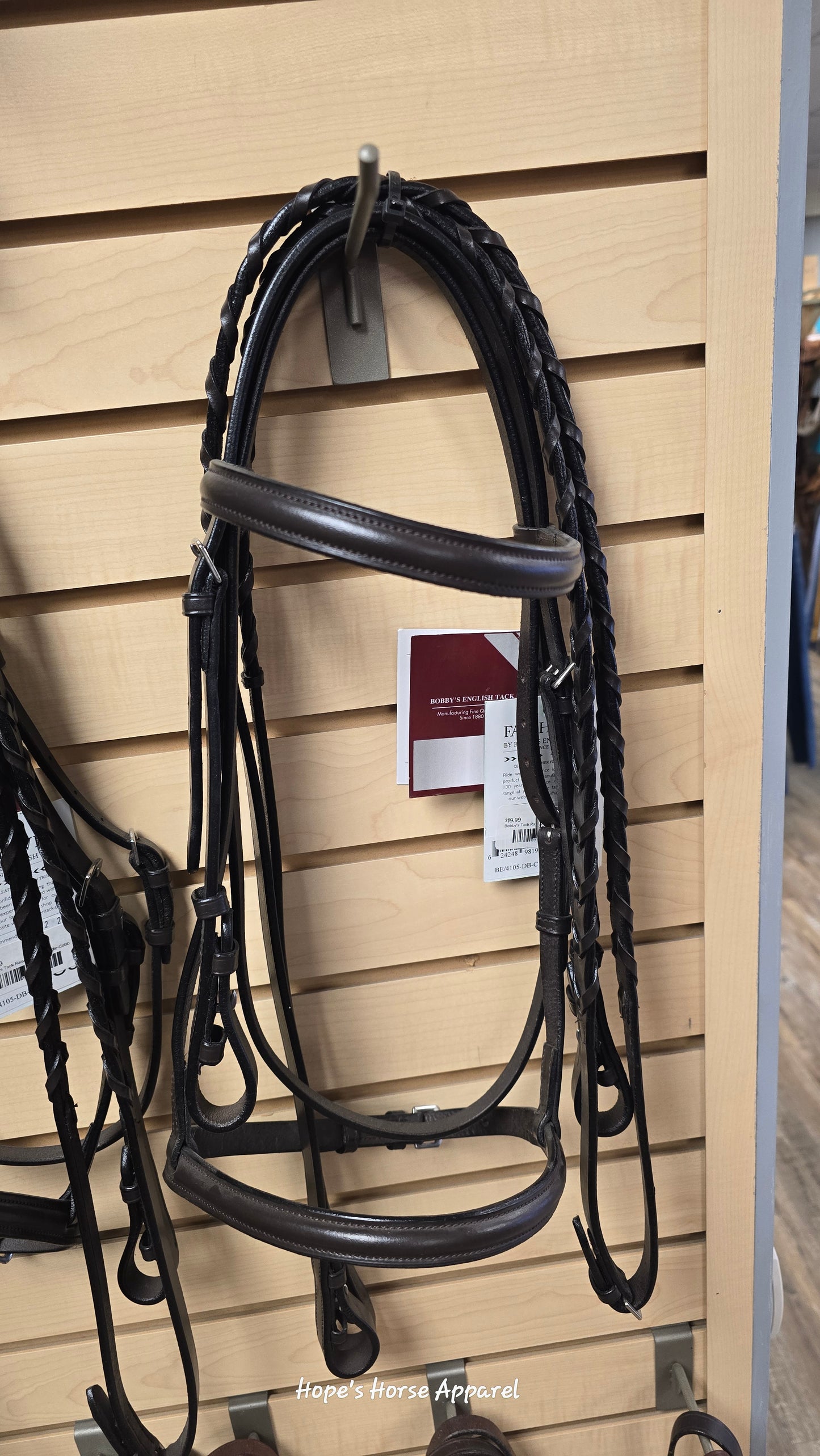 Bobby's tack Bridle