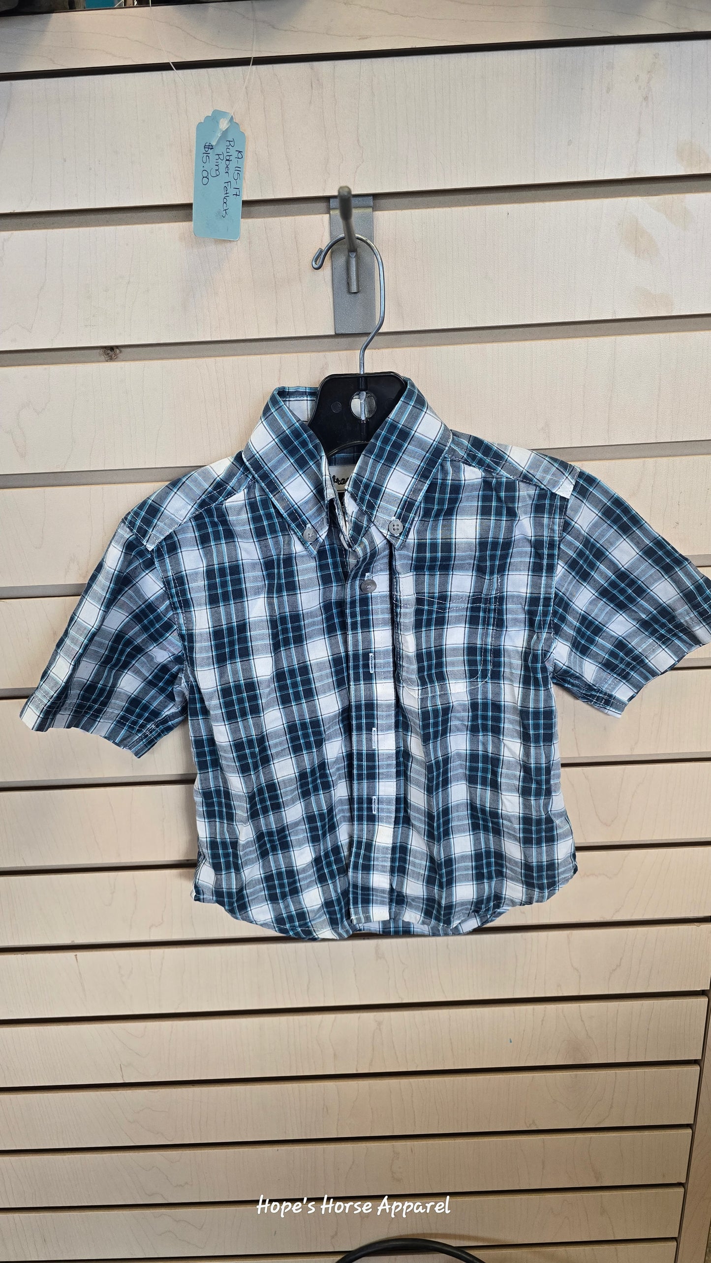 Wrangler Kids Western Shirt, xxs