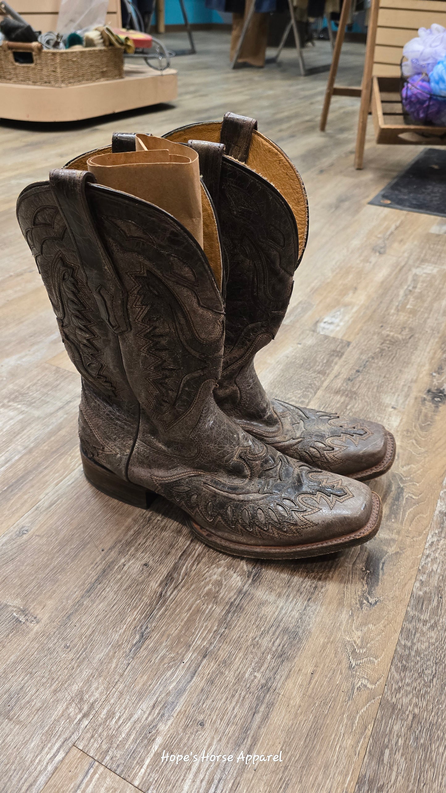 Men's Cowboy boots, 10