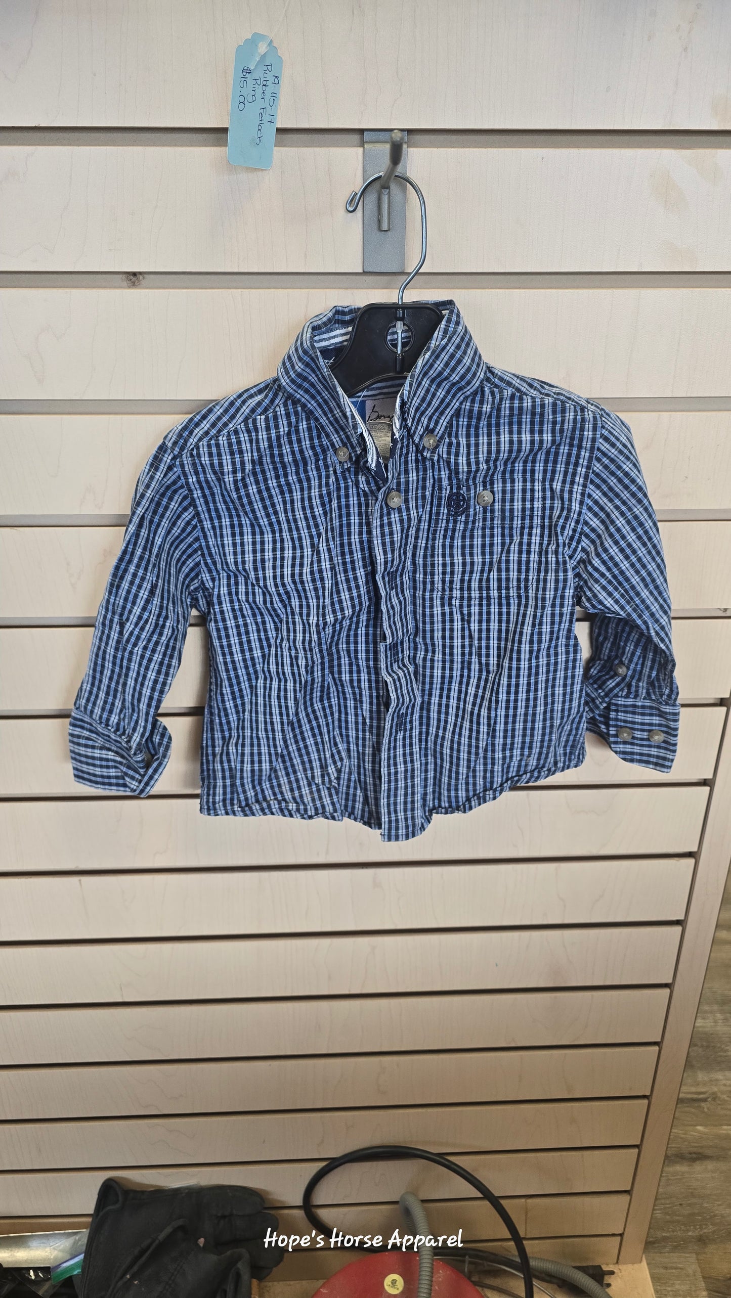 Wrangler Kids Western Shirt, xxs