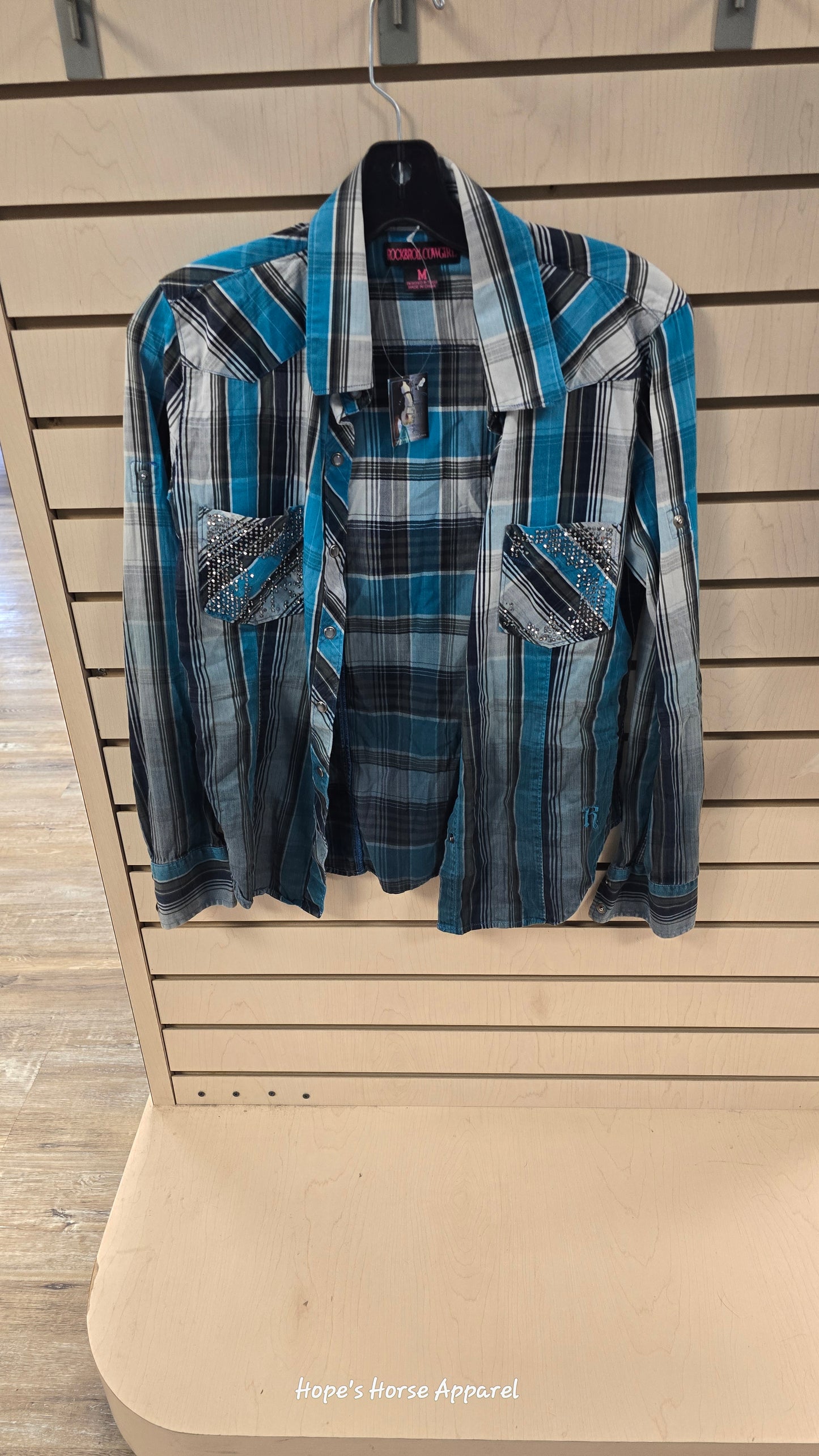 Rock & Roll Western Shirt, M