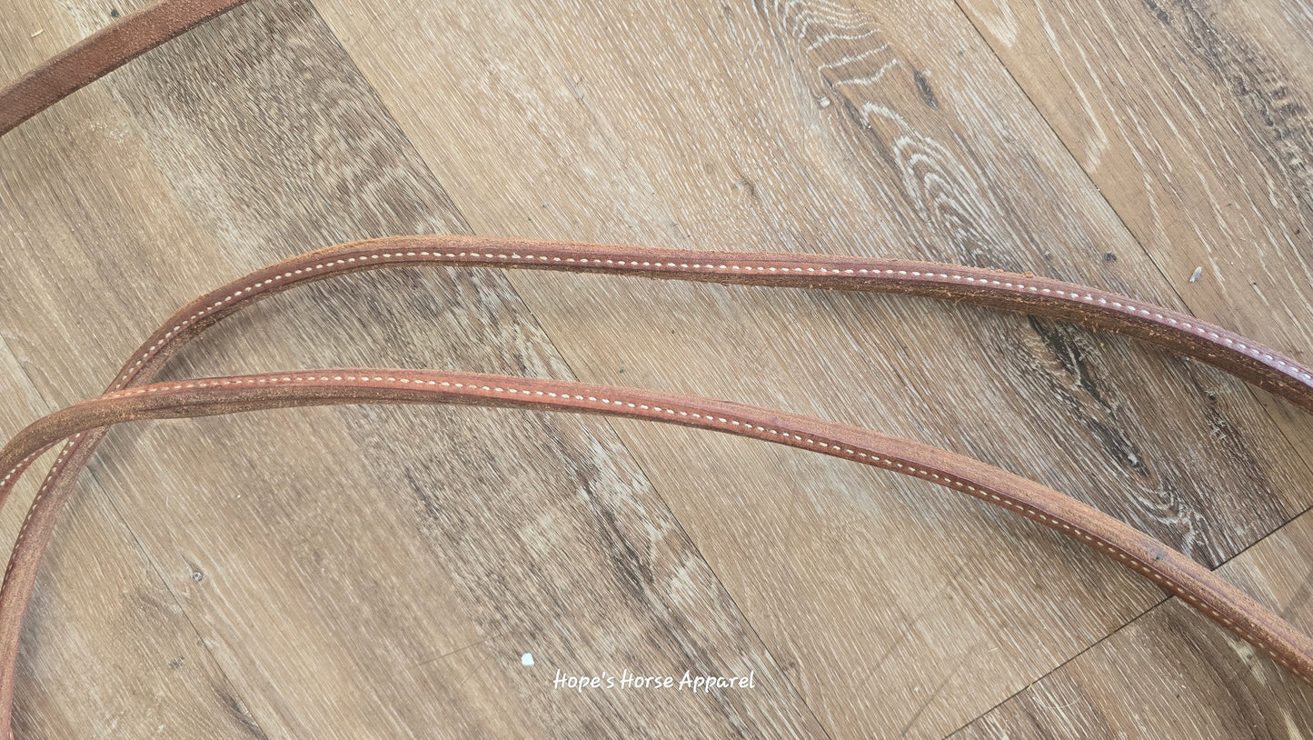 Brand New Rolled Leather Romal Reins Consignment