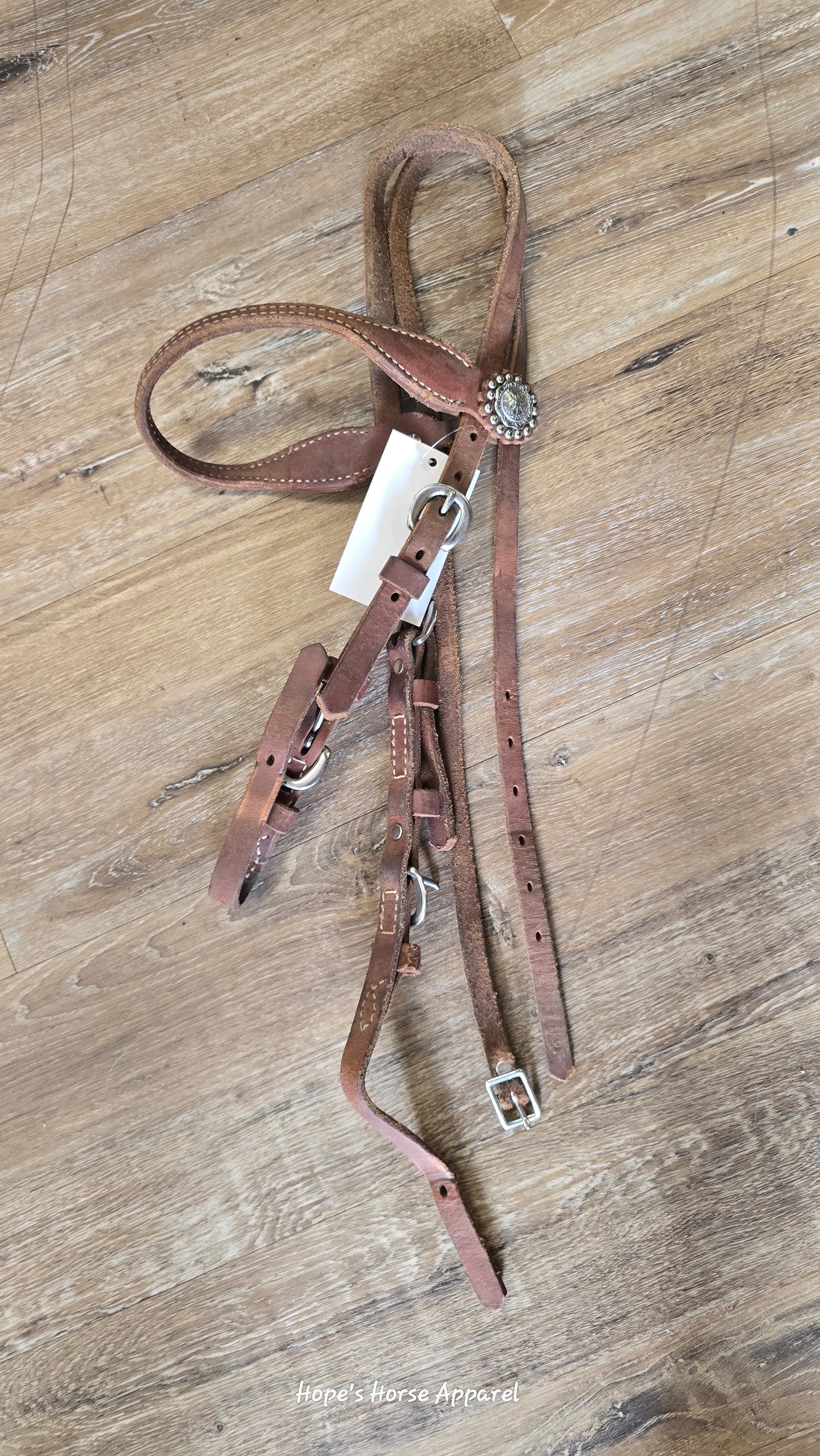 Harness Leather Quick Change Headstall