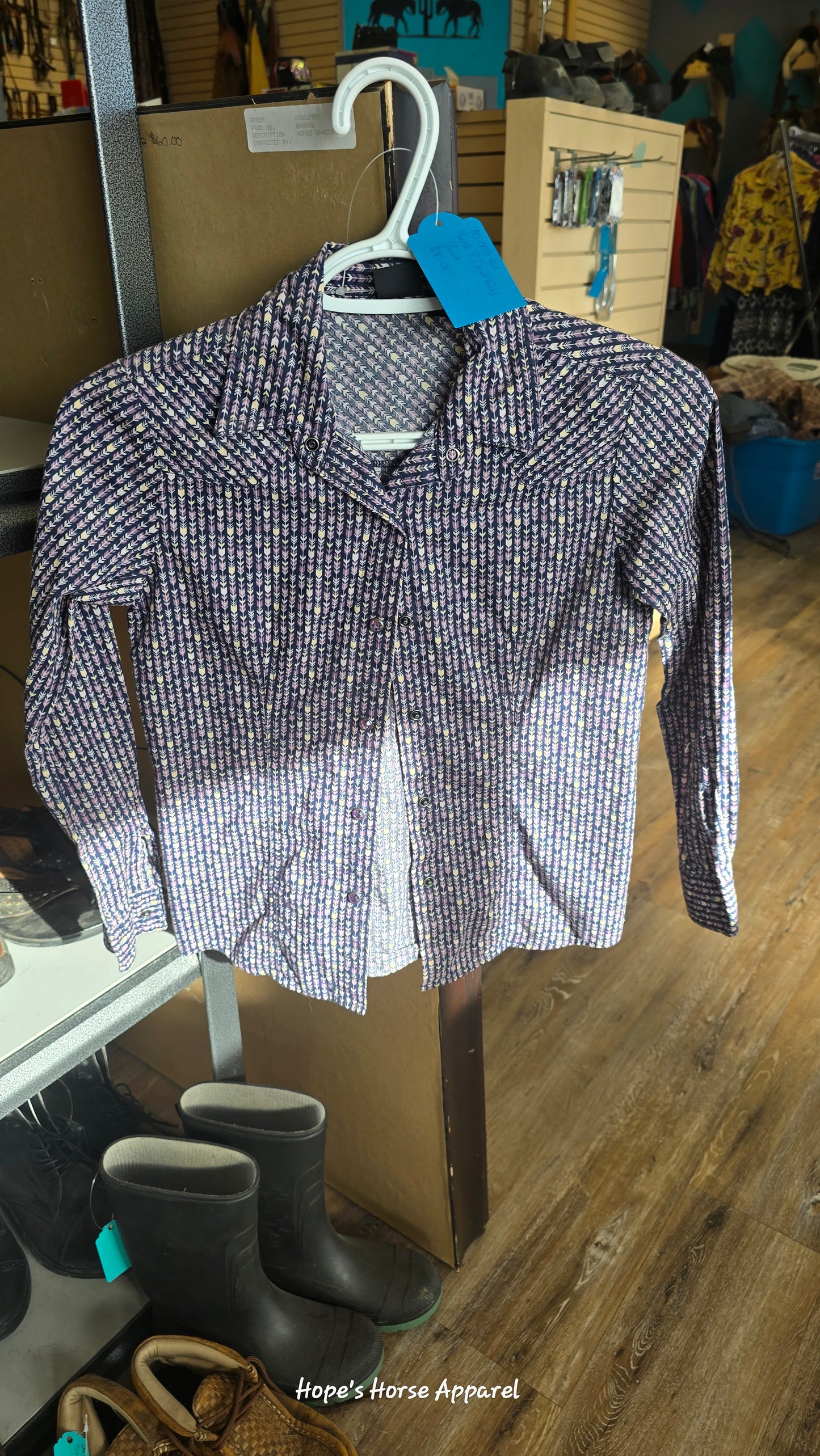 Cruel Girl Youth Western Shirt, 8
