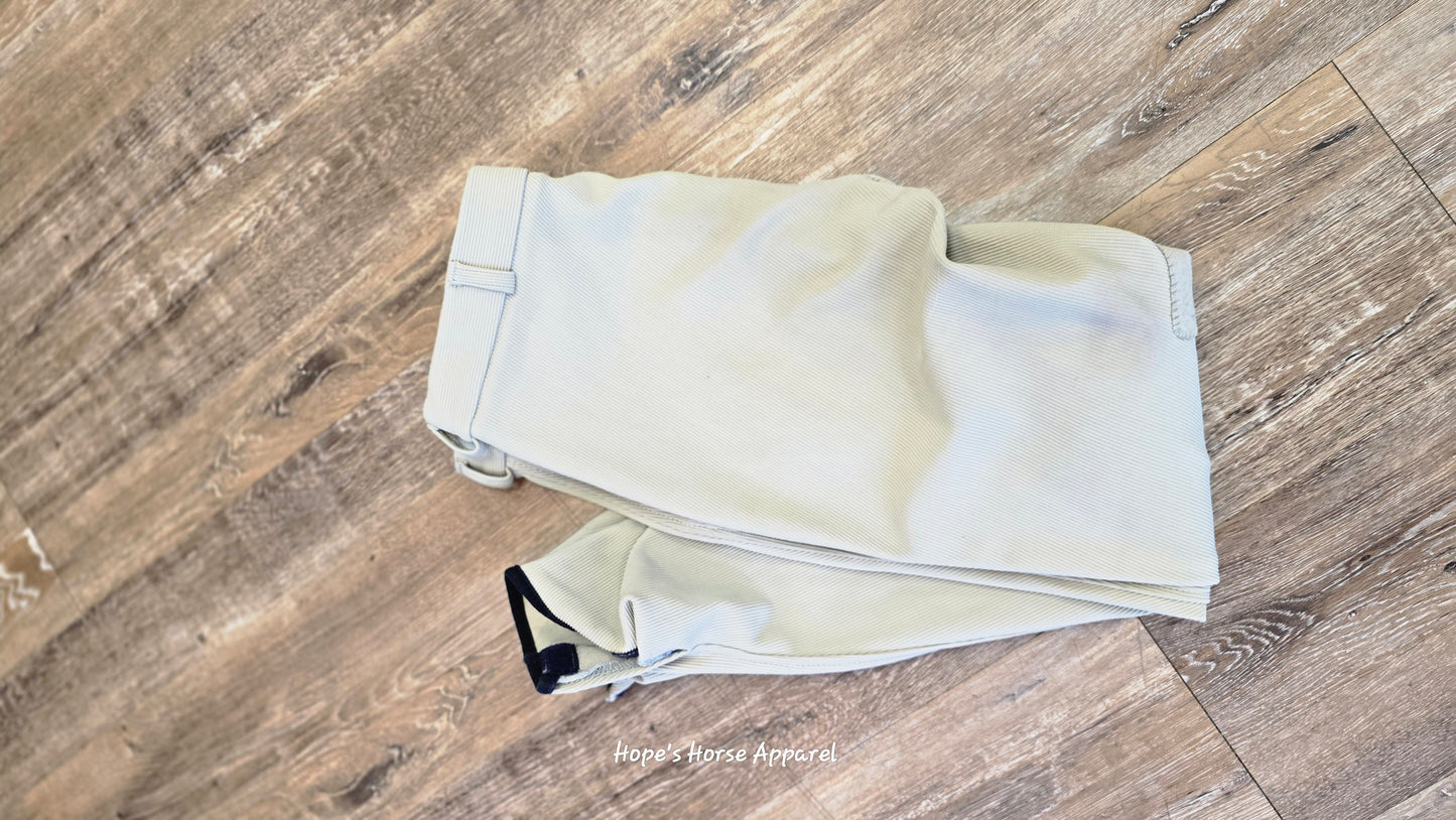 Beige TuffRider Breeches, 28R