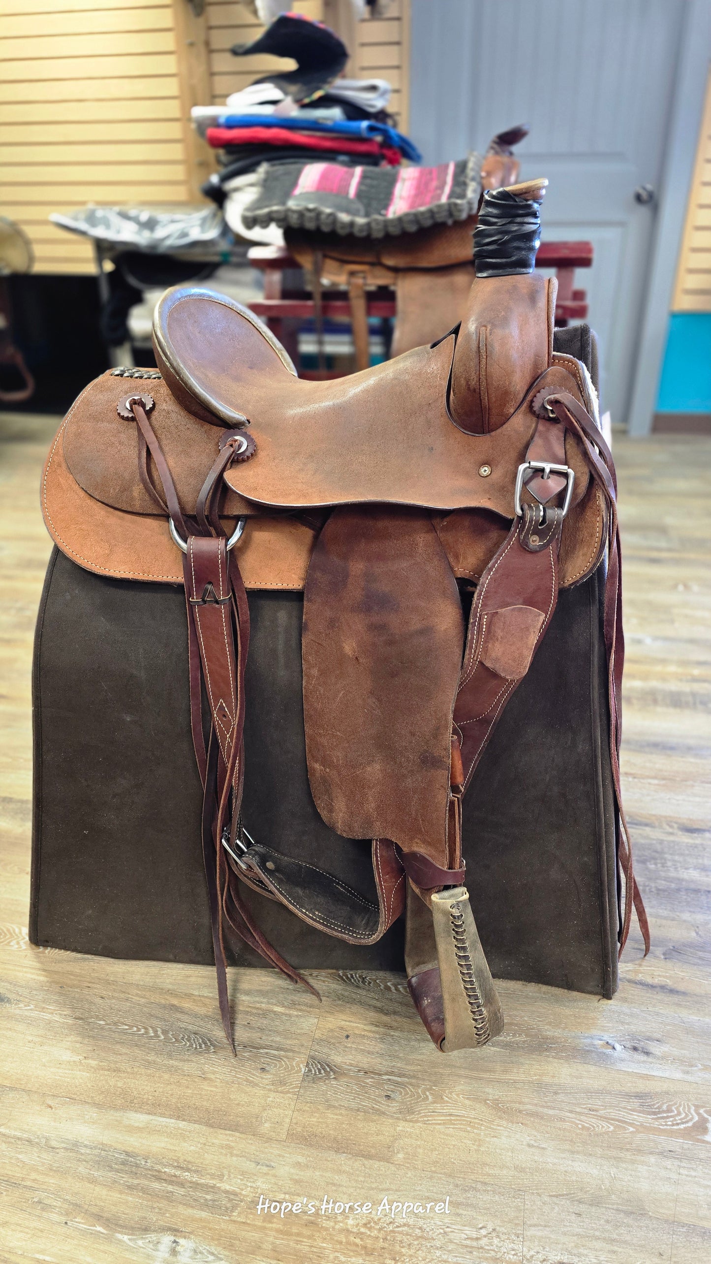 Morris Saddlery Rope Saddle