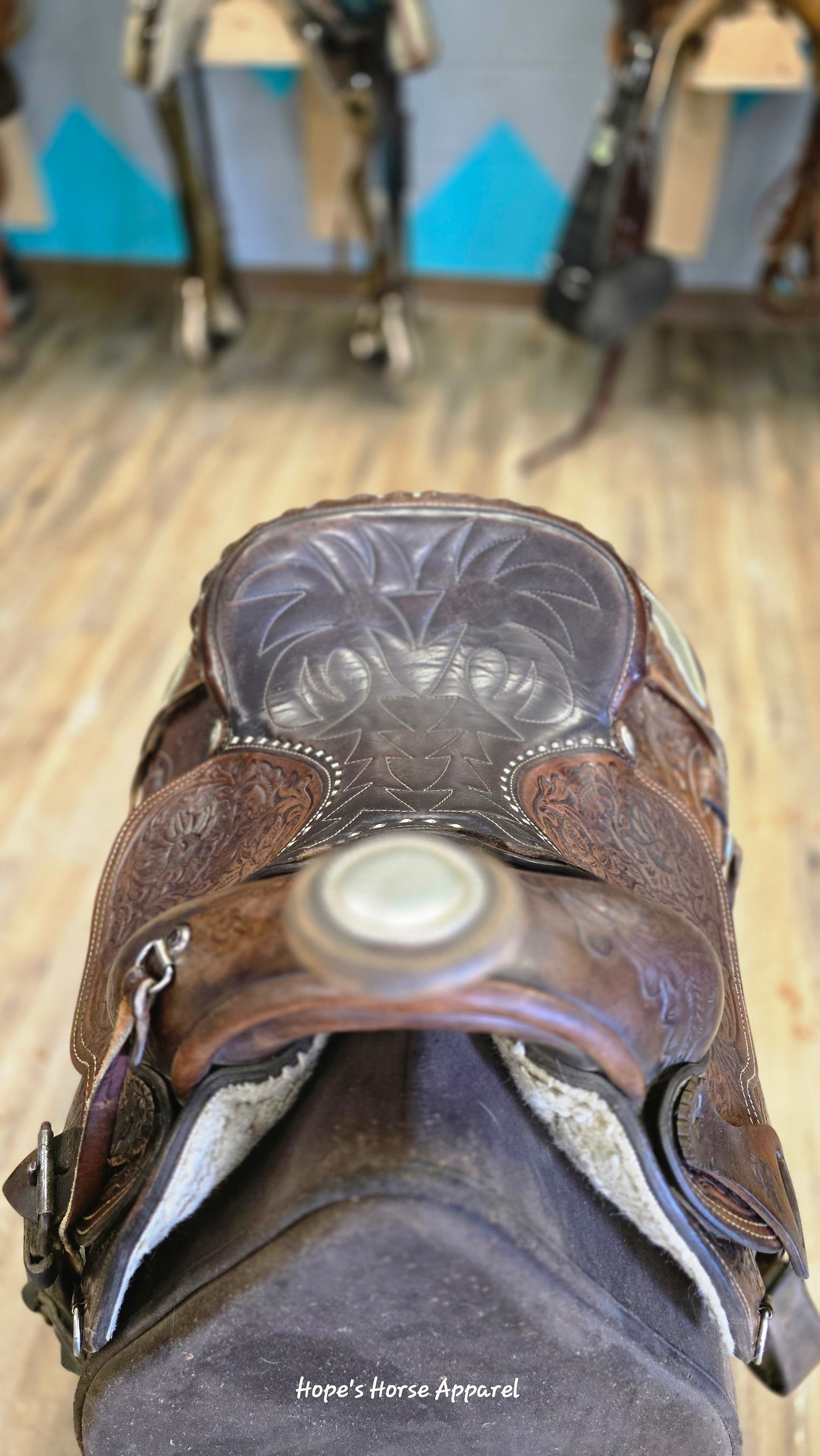Simco Western Pleasure Saddle
