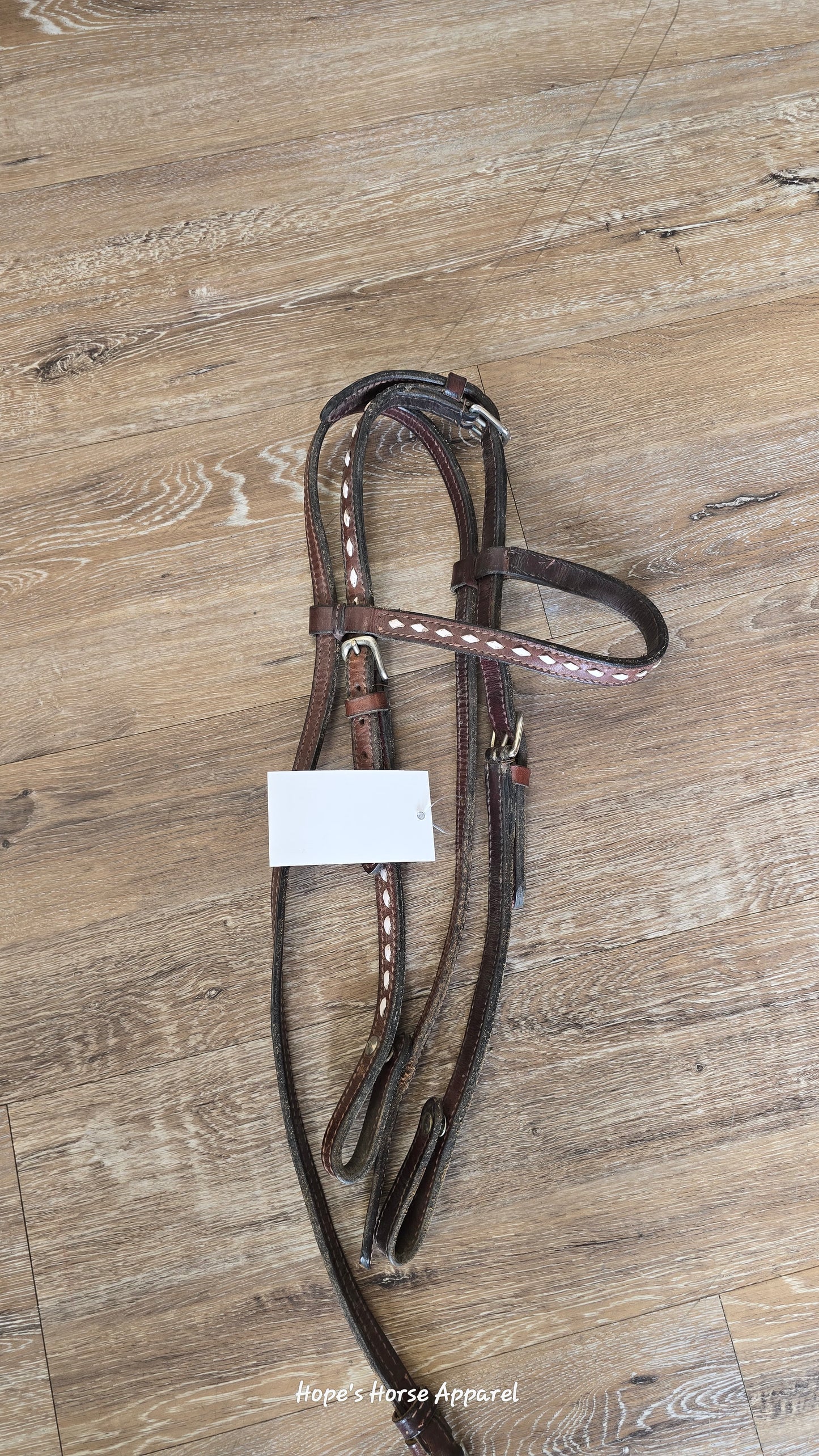 Buckstitch headstall