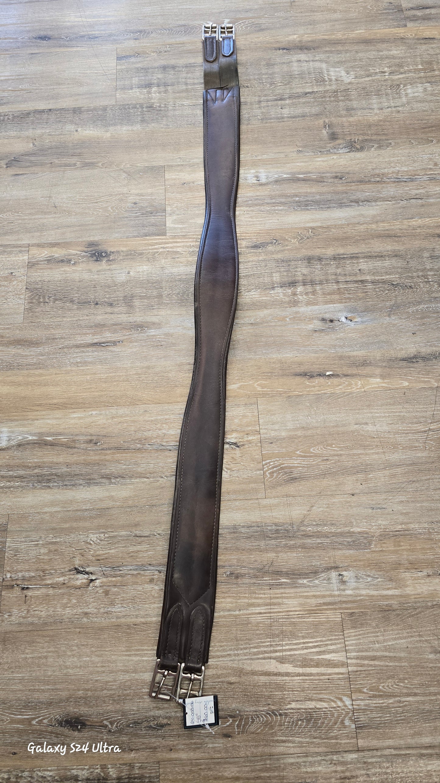 Shaped Leather Girth