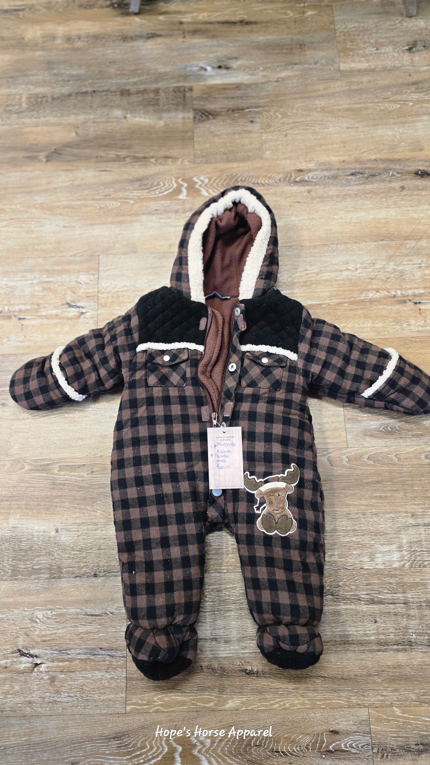 Winter Onsie, 3-6 mth