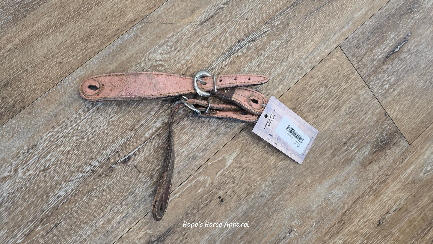 Pink Western Spur Straps