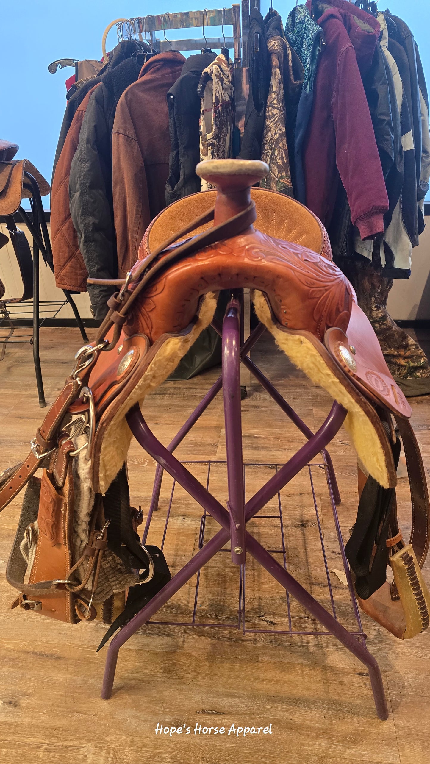 Original Billy Cook Rope Saddle