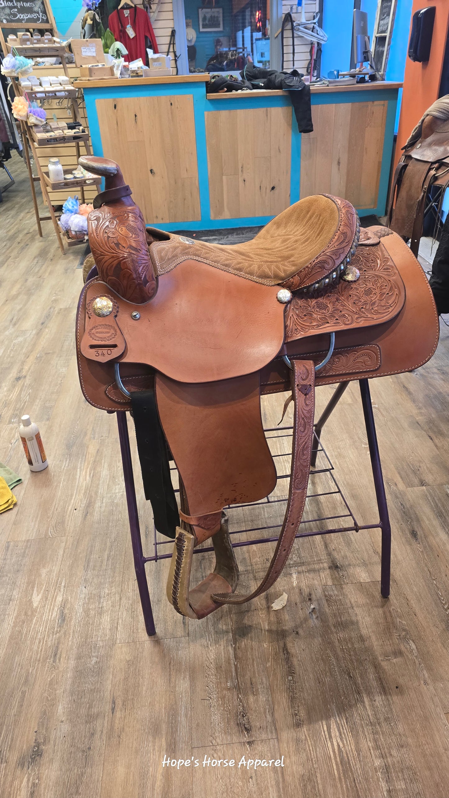 Original Billy Cook Rope Saddle