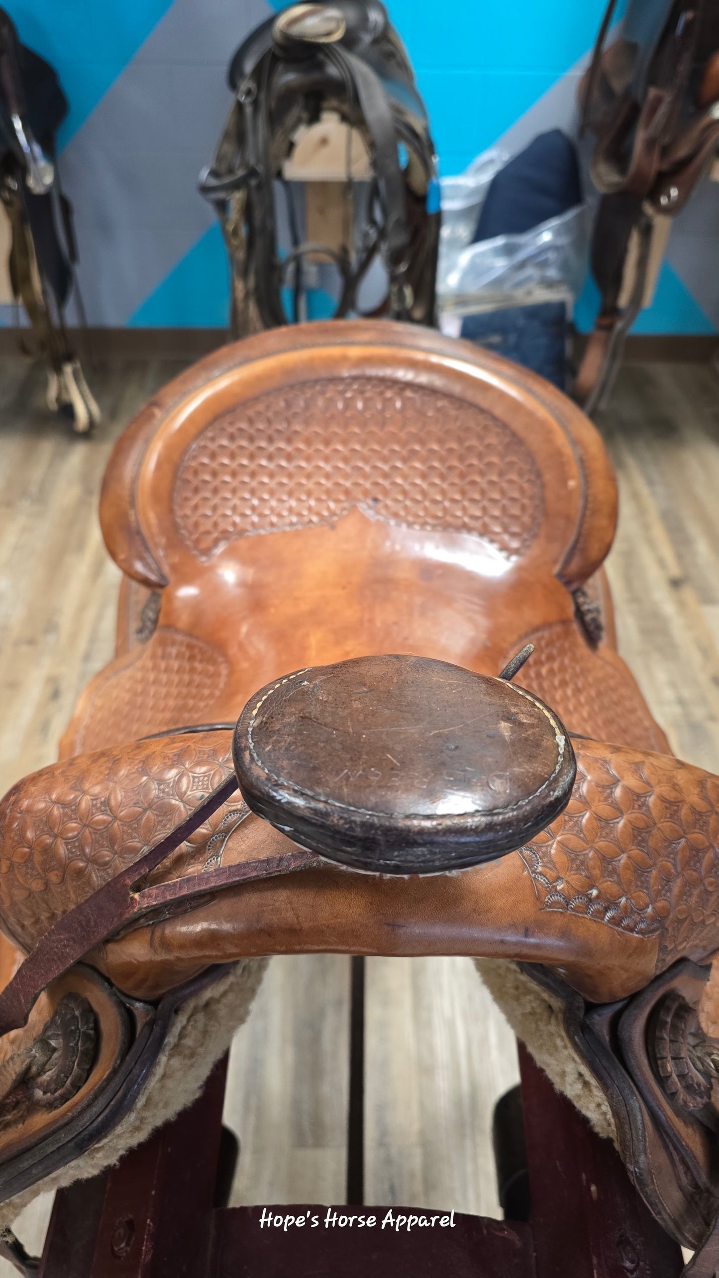 AB Parrott Custom Western Working Saddle