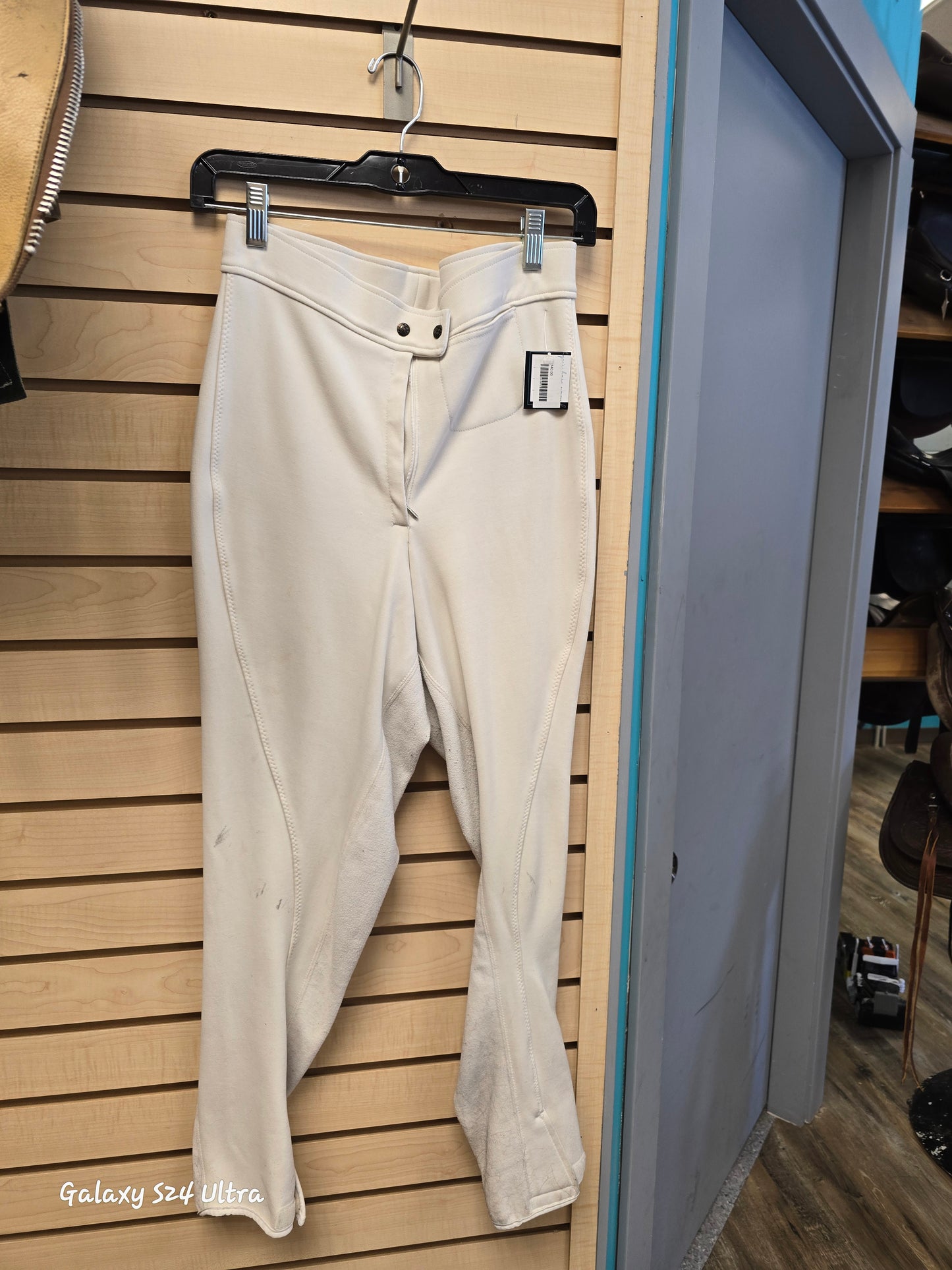 Full Seat Breeches, White