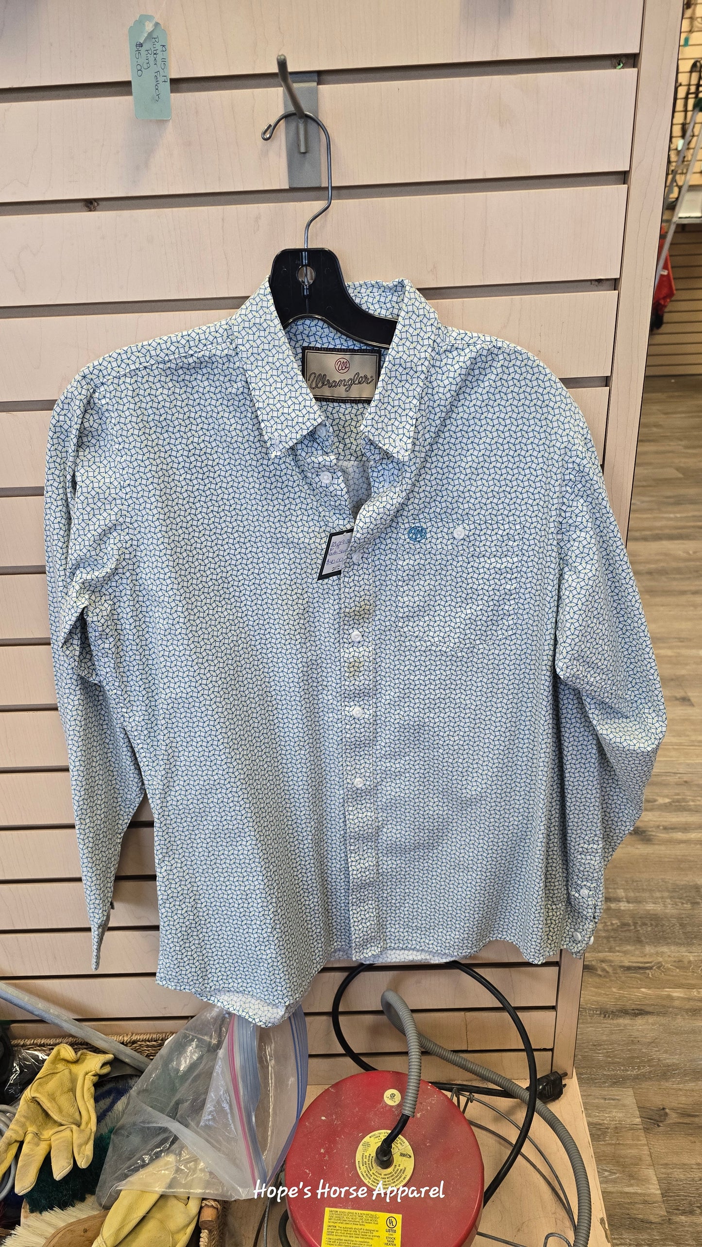 Youth western shirt, 16/18
