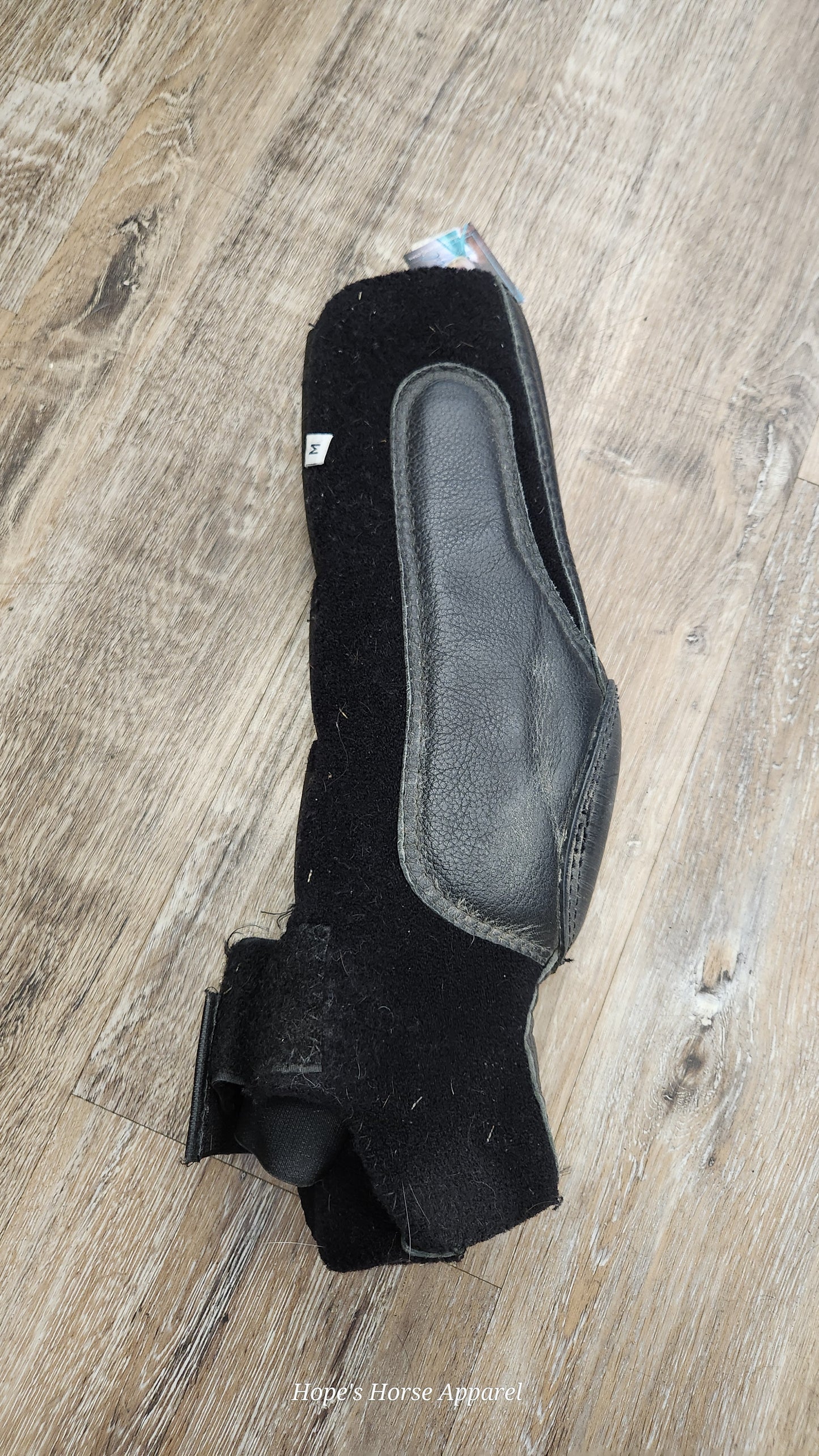 Black Pro Equine Skid Boots