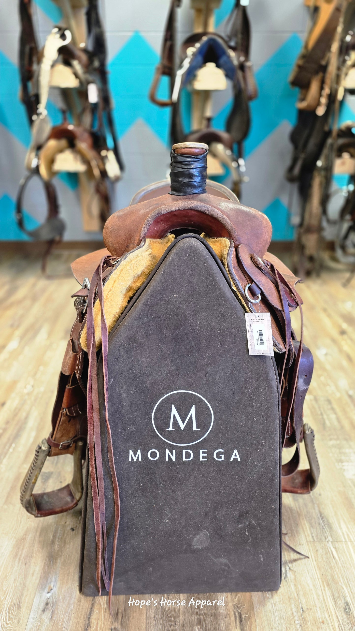 Morris Saddlery Rope Saddle