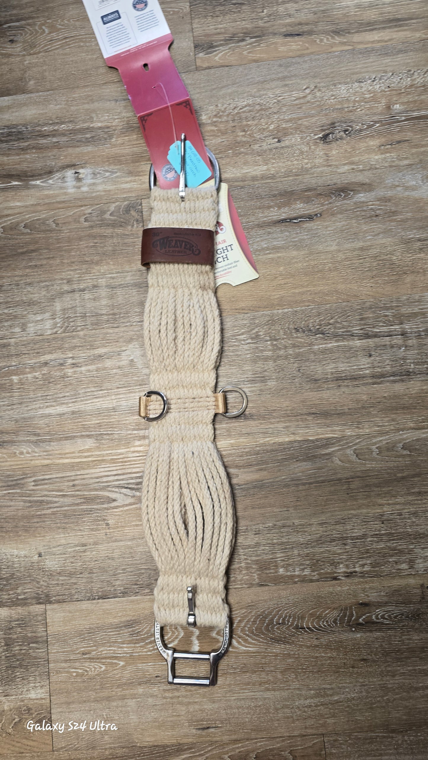 Weaver Mohair Cinch, 30"