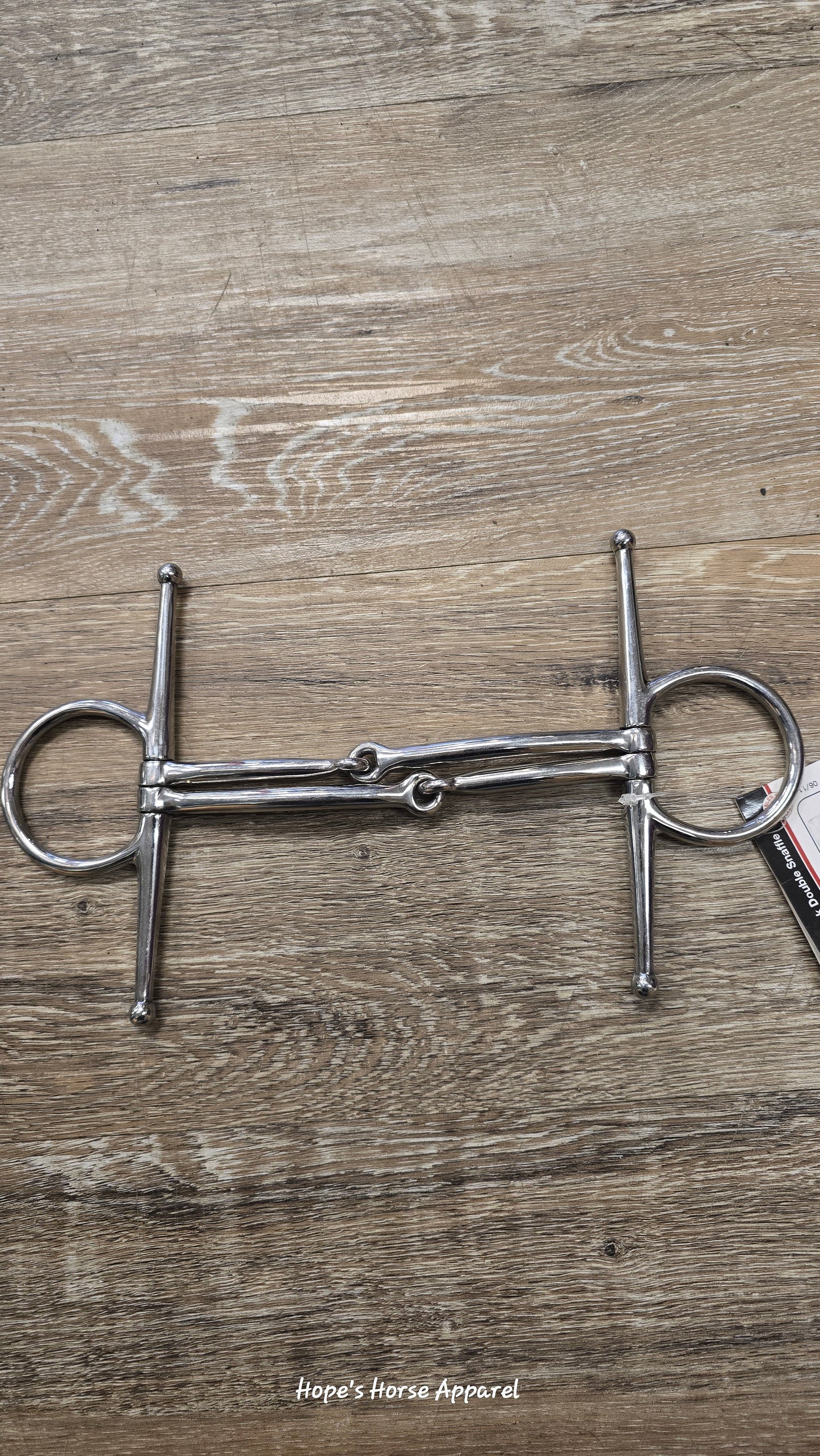 Full Cheek Double Snaffle, 5 3/4"