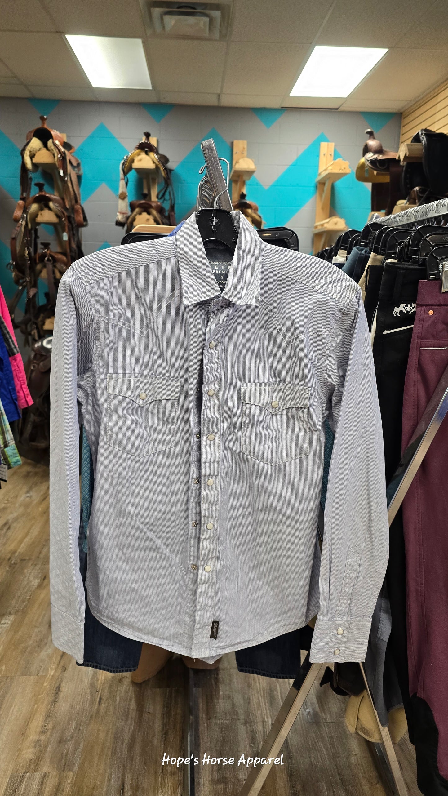 Wrangler Retro Men's Western Shirt, Small