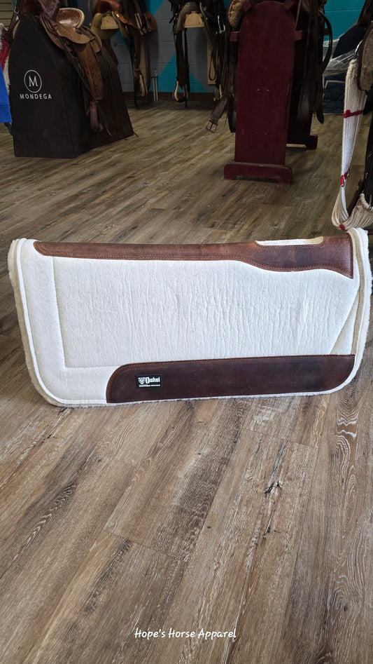 White Cashel Performance Felt Top Pad
