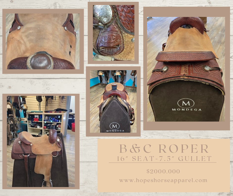 B&C Rope Saddle