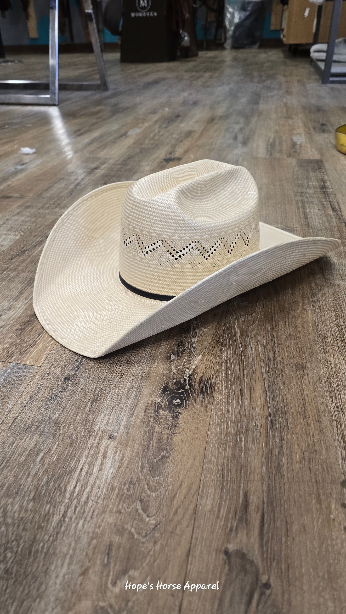 American Hat Co Straw Cowboy Hat, 7 1/8