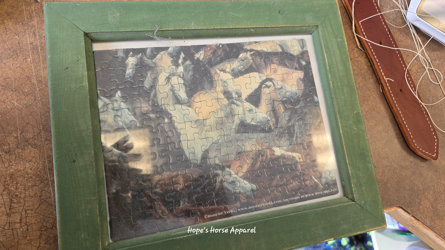 Framed Horse Puzzle
