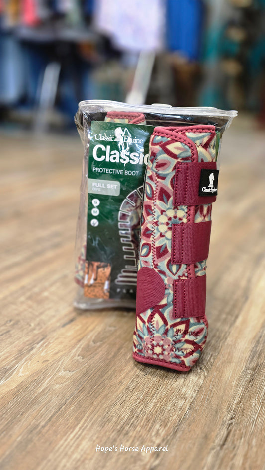 Classic Equine Classic Fit Full Set Splint Boots, Large