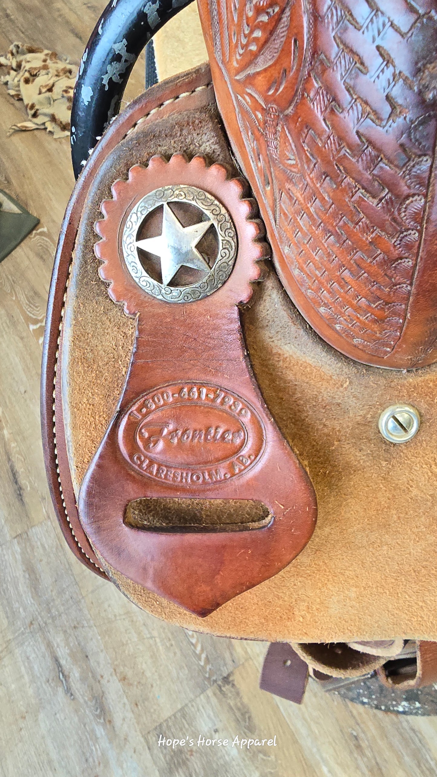 Frontier Reining saddle