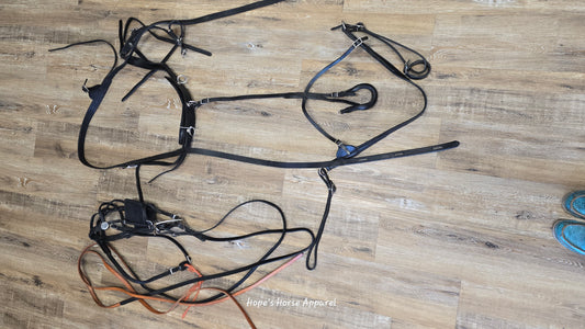 Leather mini harness