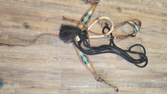 Tack set with bosal