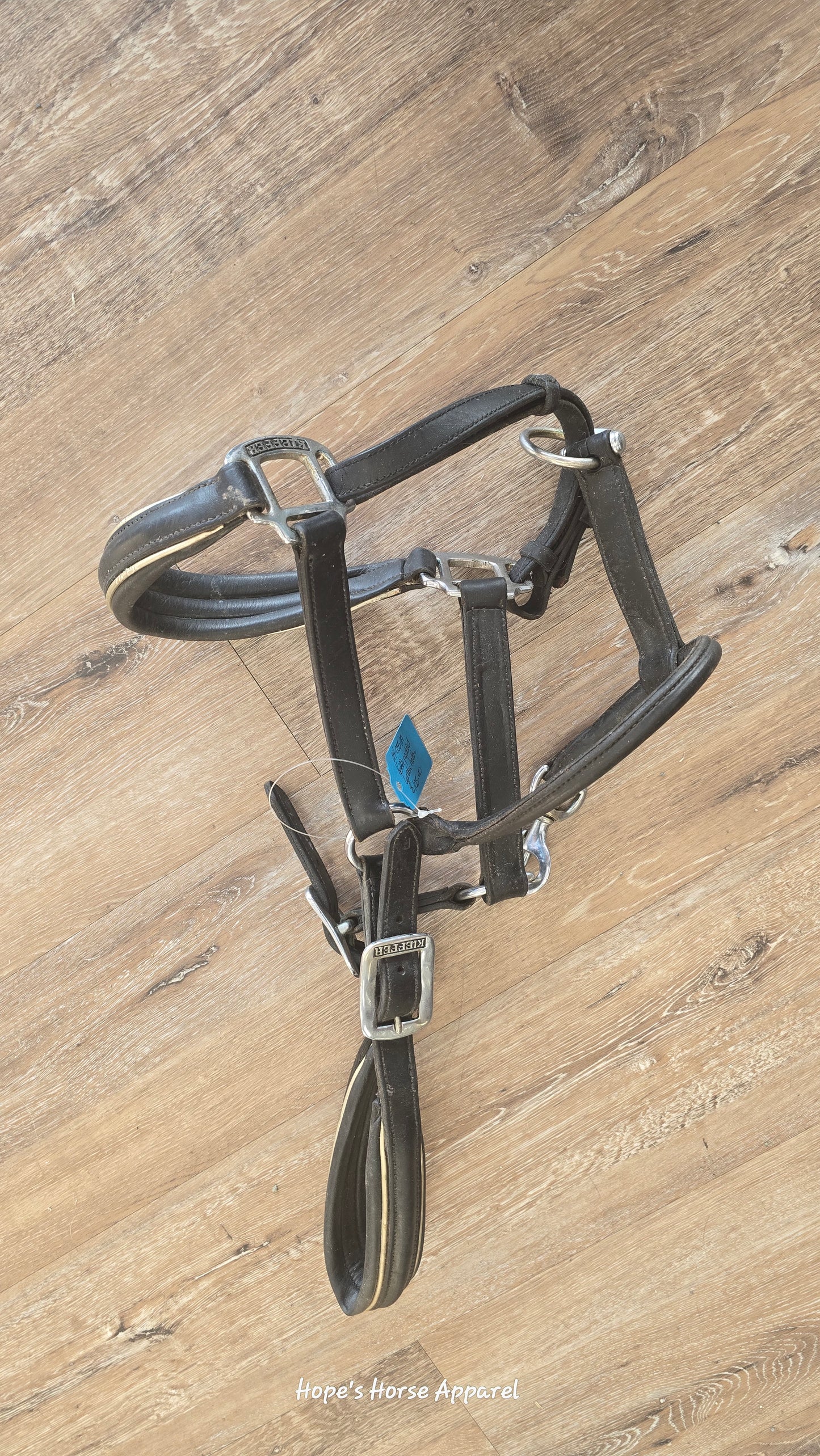 Keiffer Padded Leather Halter