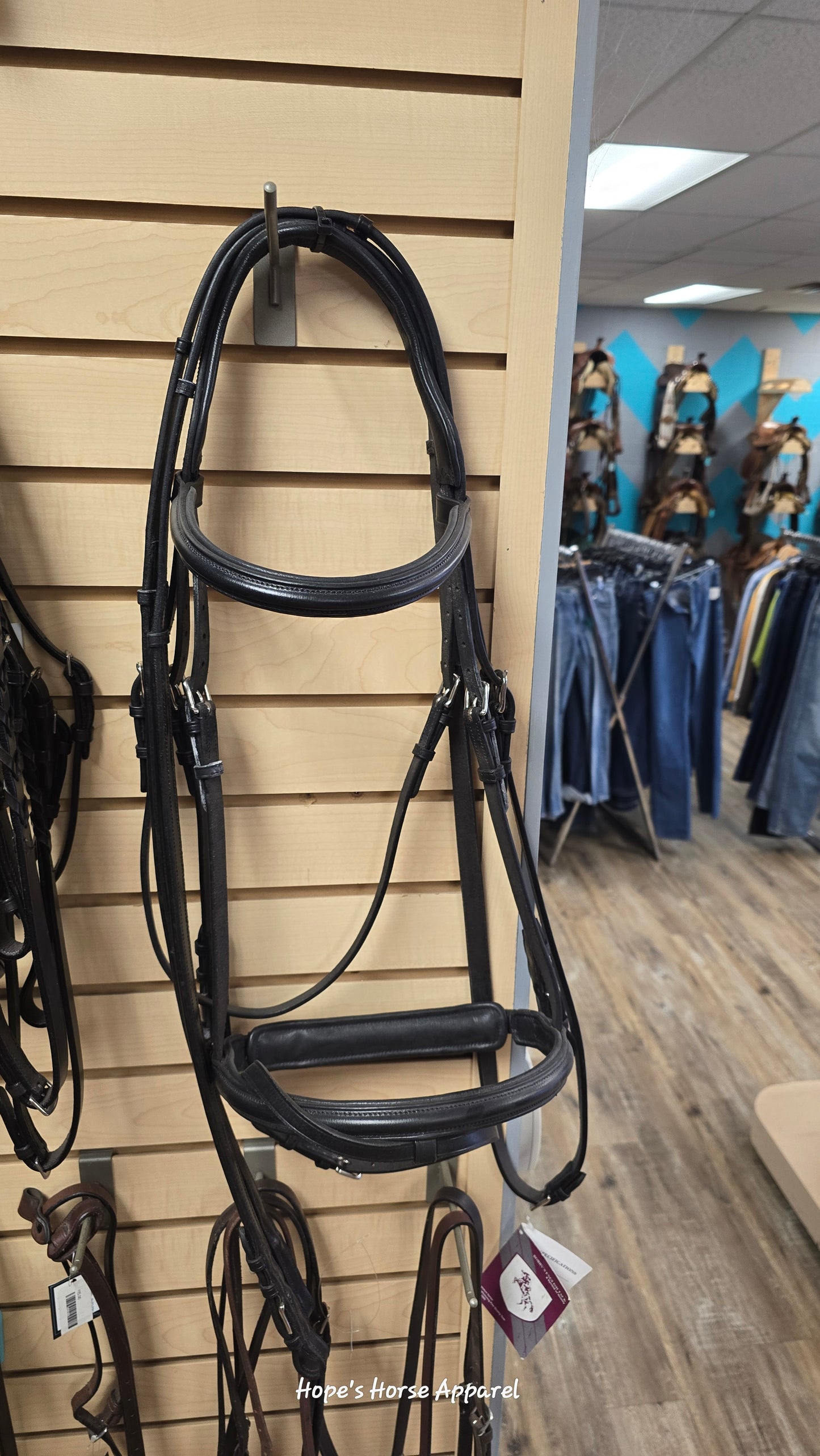 Anatomical Padded Dressage Bridle, WB