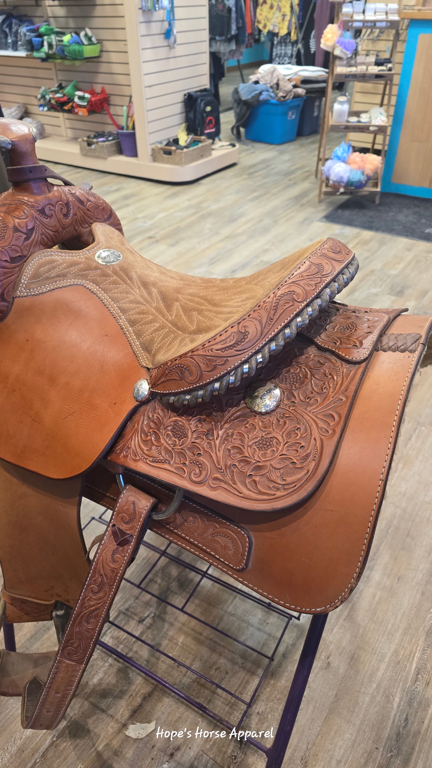 Original Billy Cook Rope Saddle