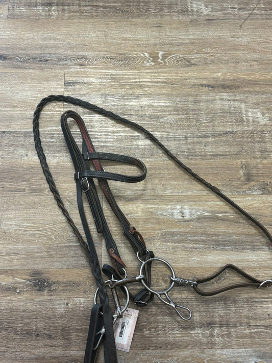 Western Headstall with wonder bit and reins